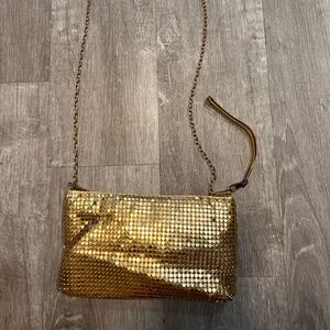 Pretty Little Things Gold Chain Shoulder Bag